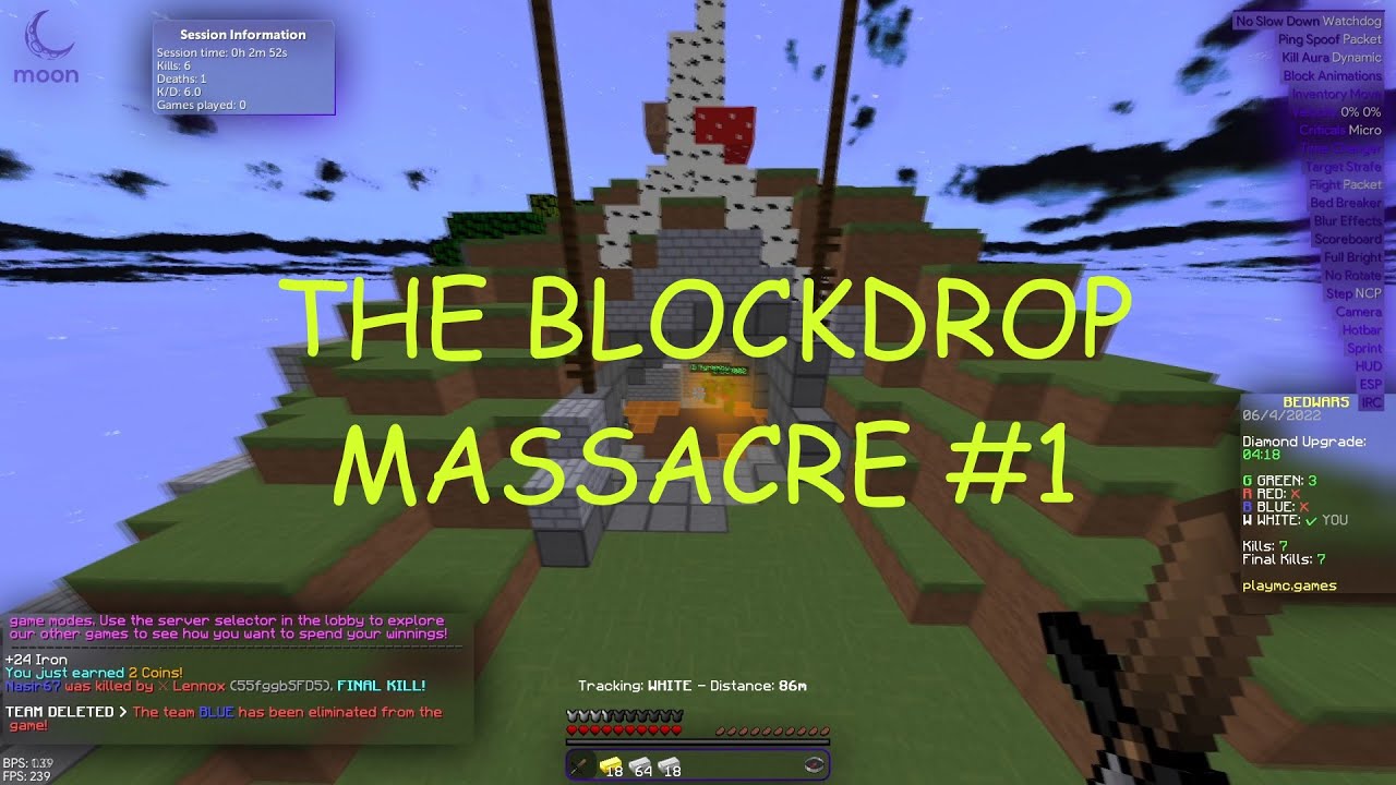 THE BLOCKDROP MASSACRE #1 (PACKET FLY)