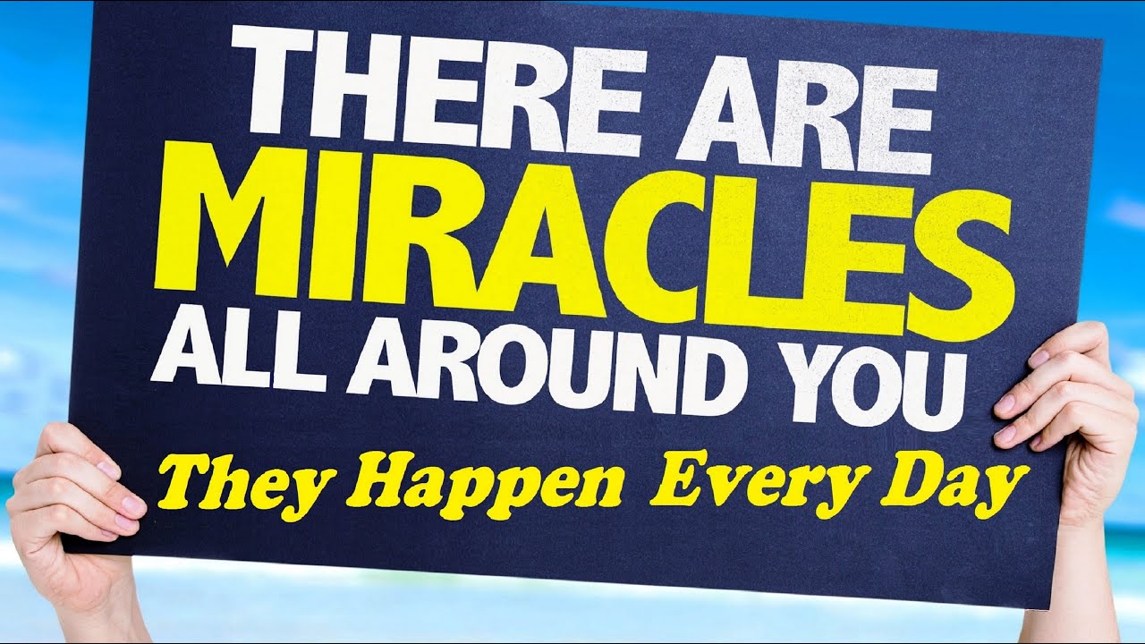 MIRACLES ARE ALL AROUND YOU: They Happen Every Day – Rabbi Yisroel C. Blumenthal – Jews for Judaism