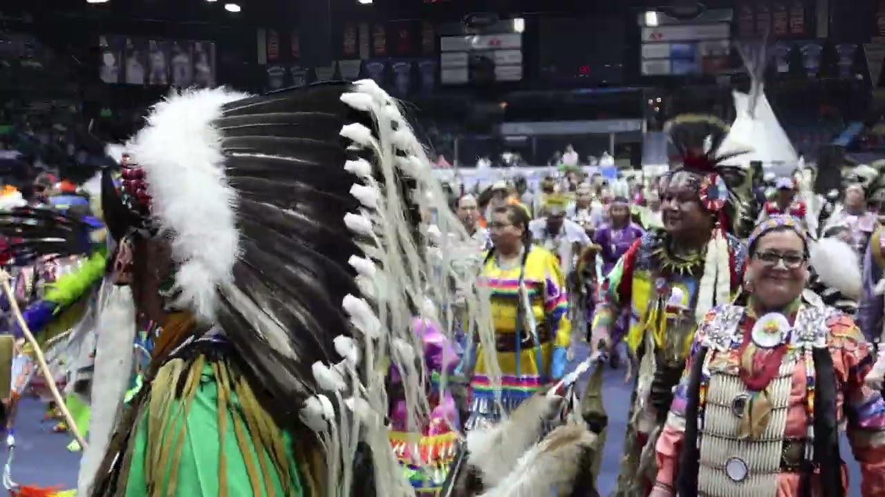MVI 2987 FNUC PW 2025, Contest Singing and Intertribal Dancing, Saturday Afternoon...