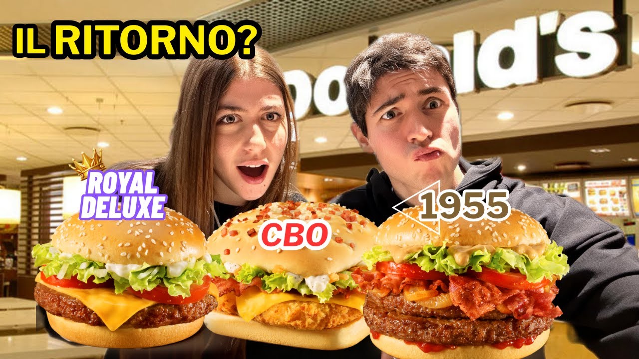 PROVIAMO I NUOVI PANINI del McDonald’s 😱(valgono davvero la pena?)
