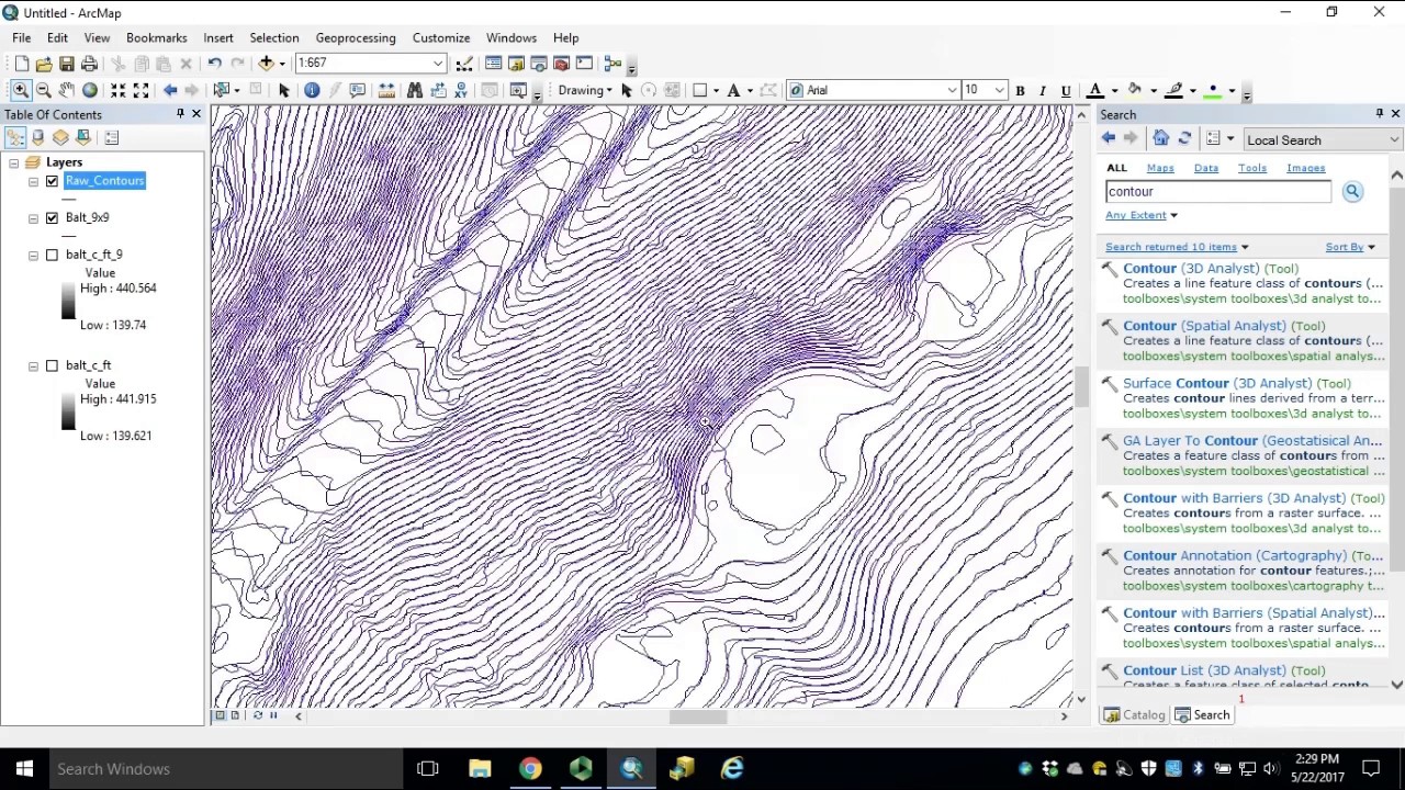 Module 5: How to Generate Contours in ArcGIS for Desktop