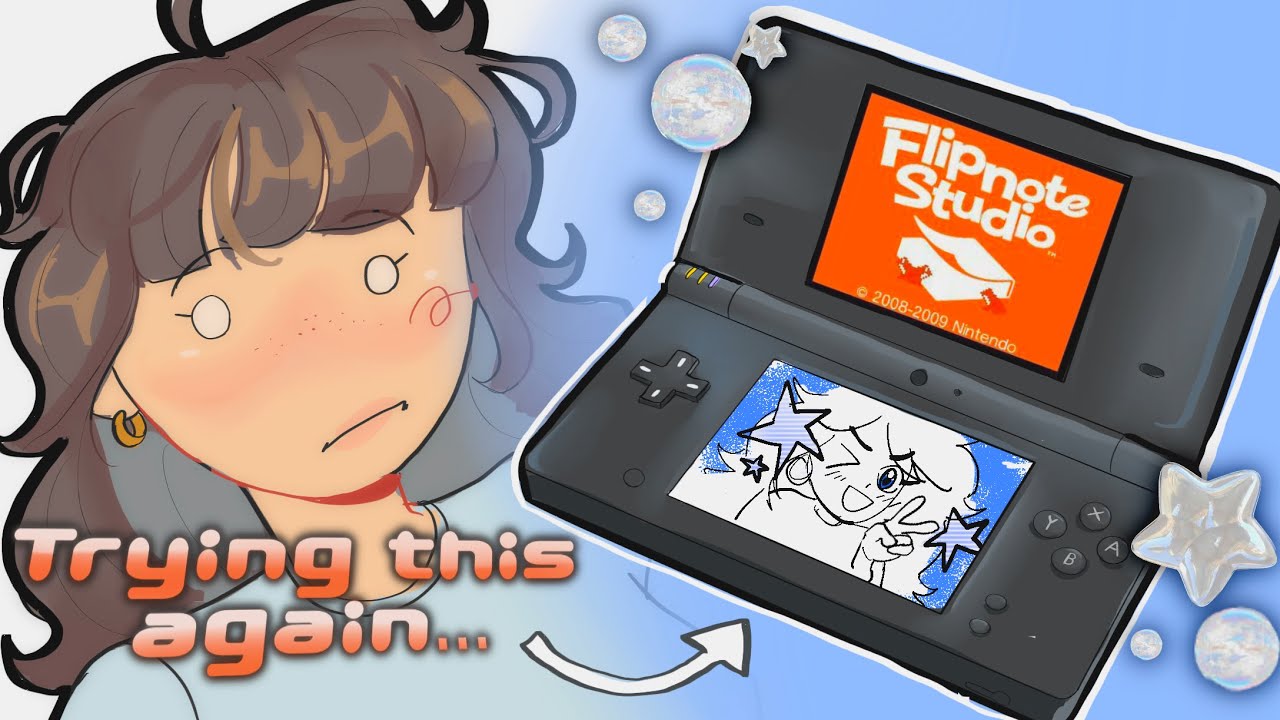 FLIPNOTE STUDIO IN 2023? (going over old flip notes and making a new one.)