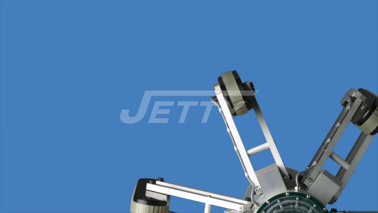 Jetty Robot for Dry Ice Blasting