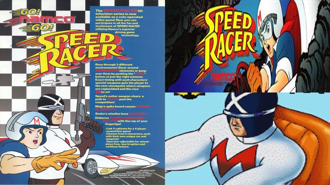 Speed Racer - USA - Racer X (The Masked Racer) (Rex Racer) - Arcade Playthrough