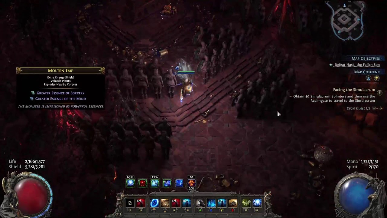 Building a New Giga Temple from Scratch! New Poison Plant Caster Build!