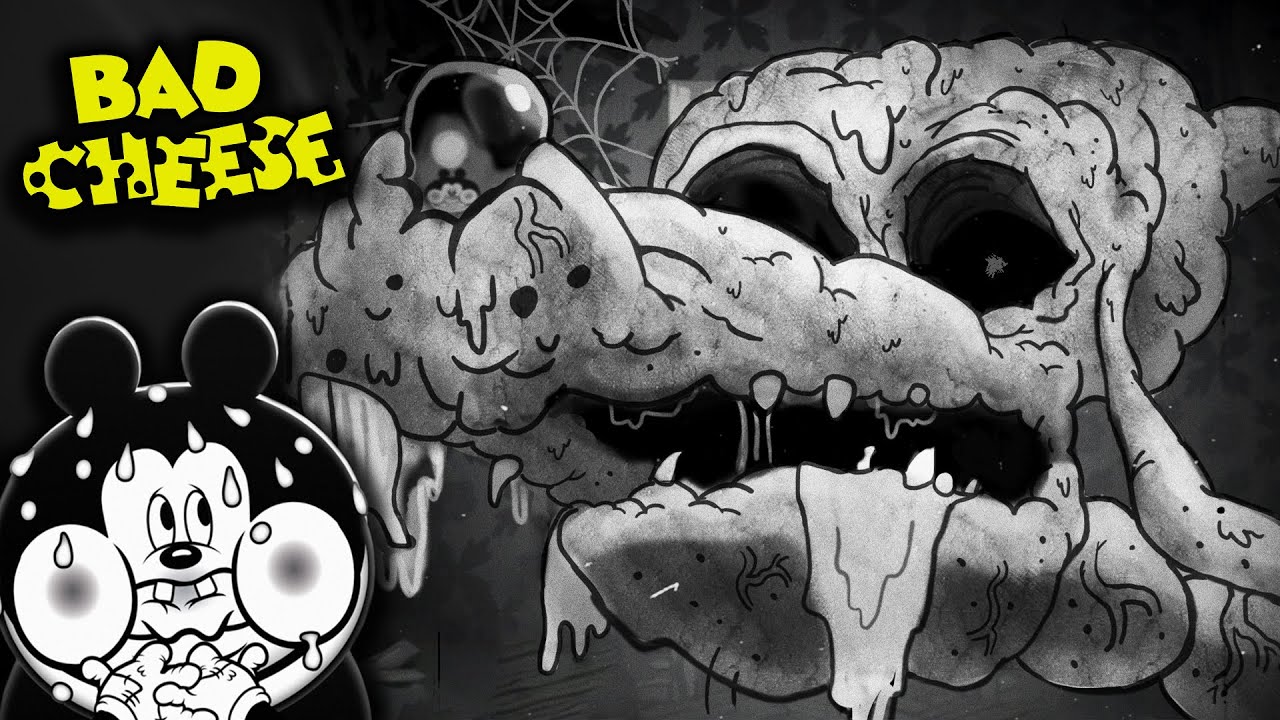 THE GROSS TERRIFYING MICKEY MOUSE HORROR GAME - BAD CHEESE PART 1