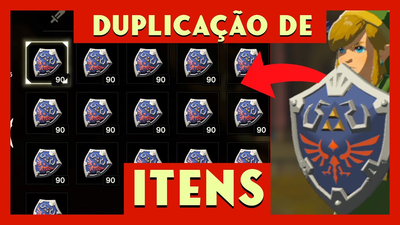 Zelda Breath of the Wild - DUPLICAR ITENS RAROS E HYLIAN SHIELD - BUG FÁCIL - GLITCH 2020