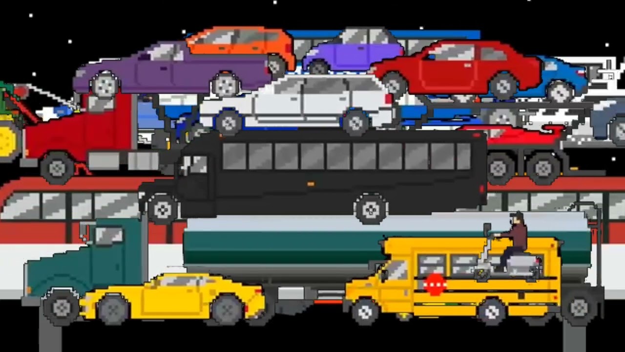 I Put Jubeat Can Can Over TKPS Vehicles Ending