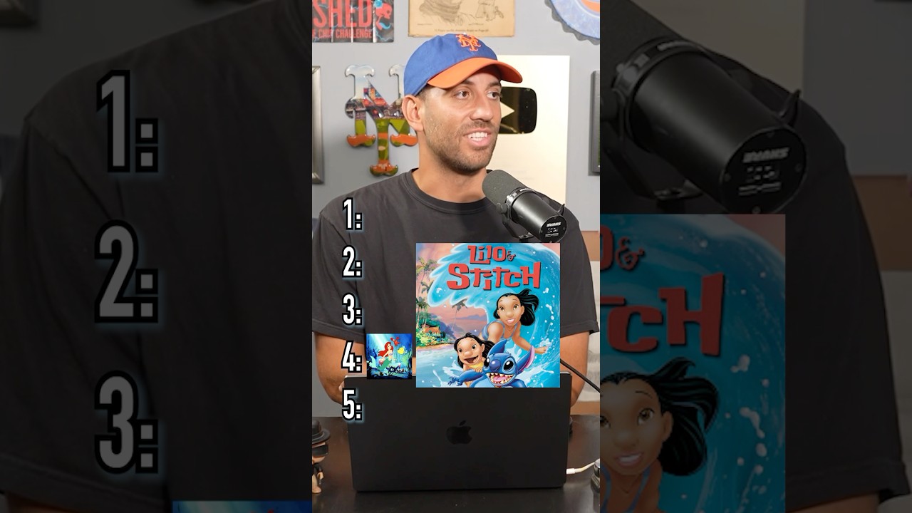 Ranking Disney Movies Blindly! Which Is Your Favorite? #shorts #movies #disney #rank #liloandstitch