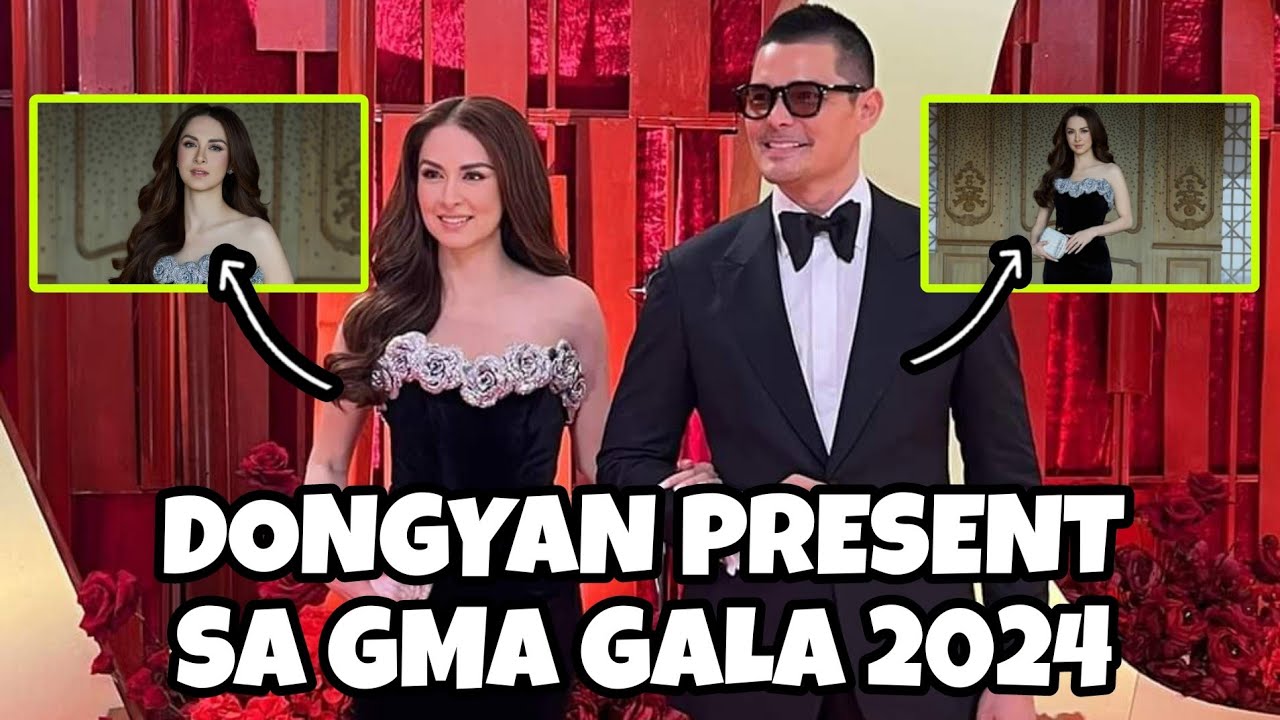 Marian rivera and Dingdong Dantes sa GMA GALA 2024 | marian rivera