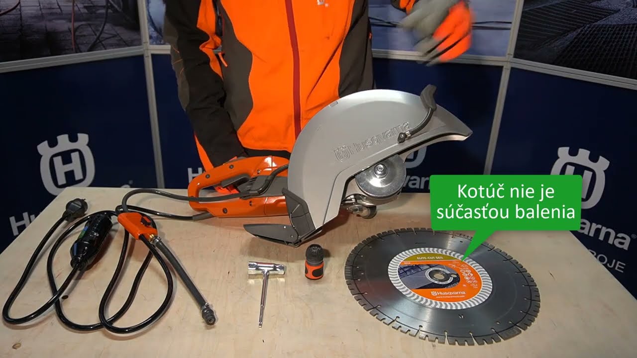Elektrická rozbrusovacia píla Husqvarna K4000