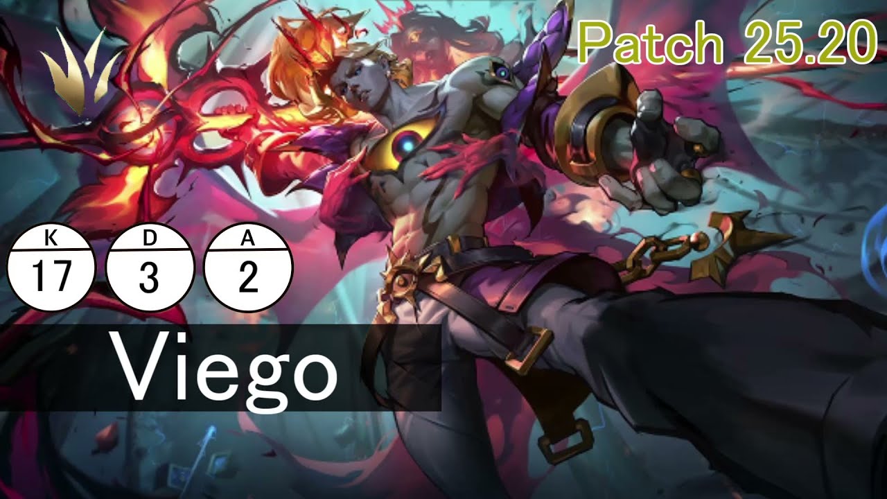 JG ヴィエゴ(Viego) vsグレイブス (Graves) patch 25.20【LoL/League Of Legends】