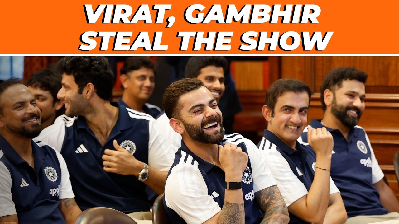 Virat Kohli, Gautam Gambhir all smiles during dinner at High Commission of India