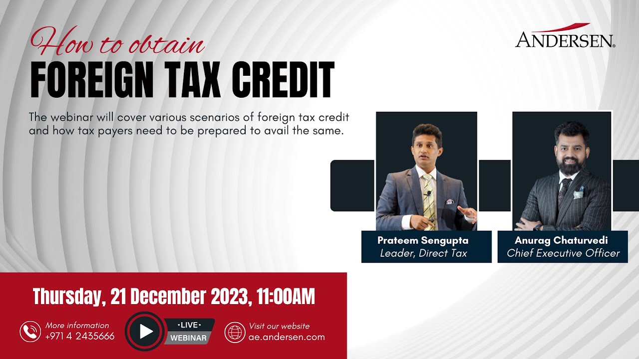 Webinar Recording: How to Obtain Foreign Tax Credit
