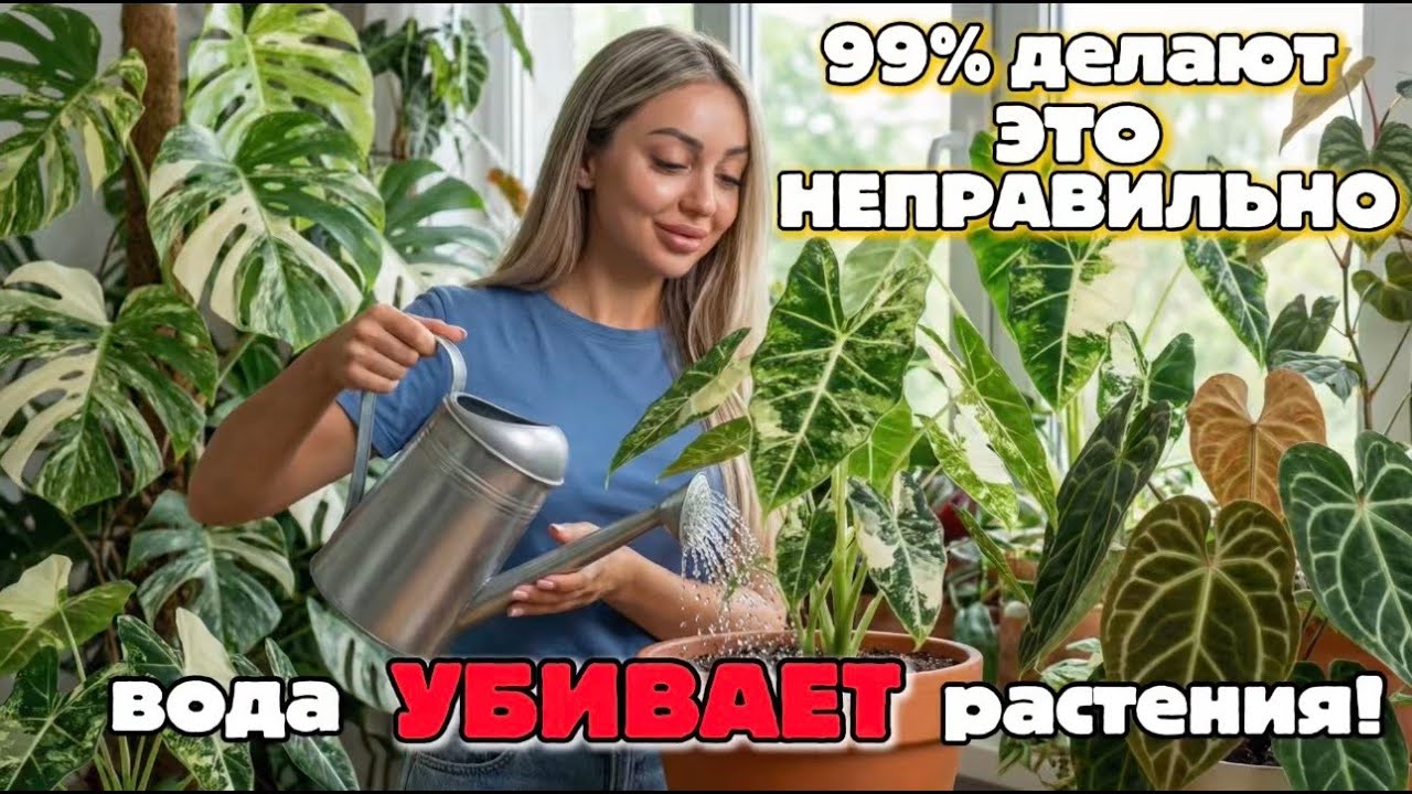 Кокосовый vs Обычный СУБСТРАТ | Как я поливаю 100+ растений?