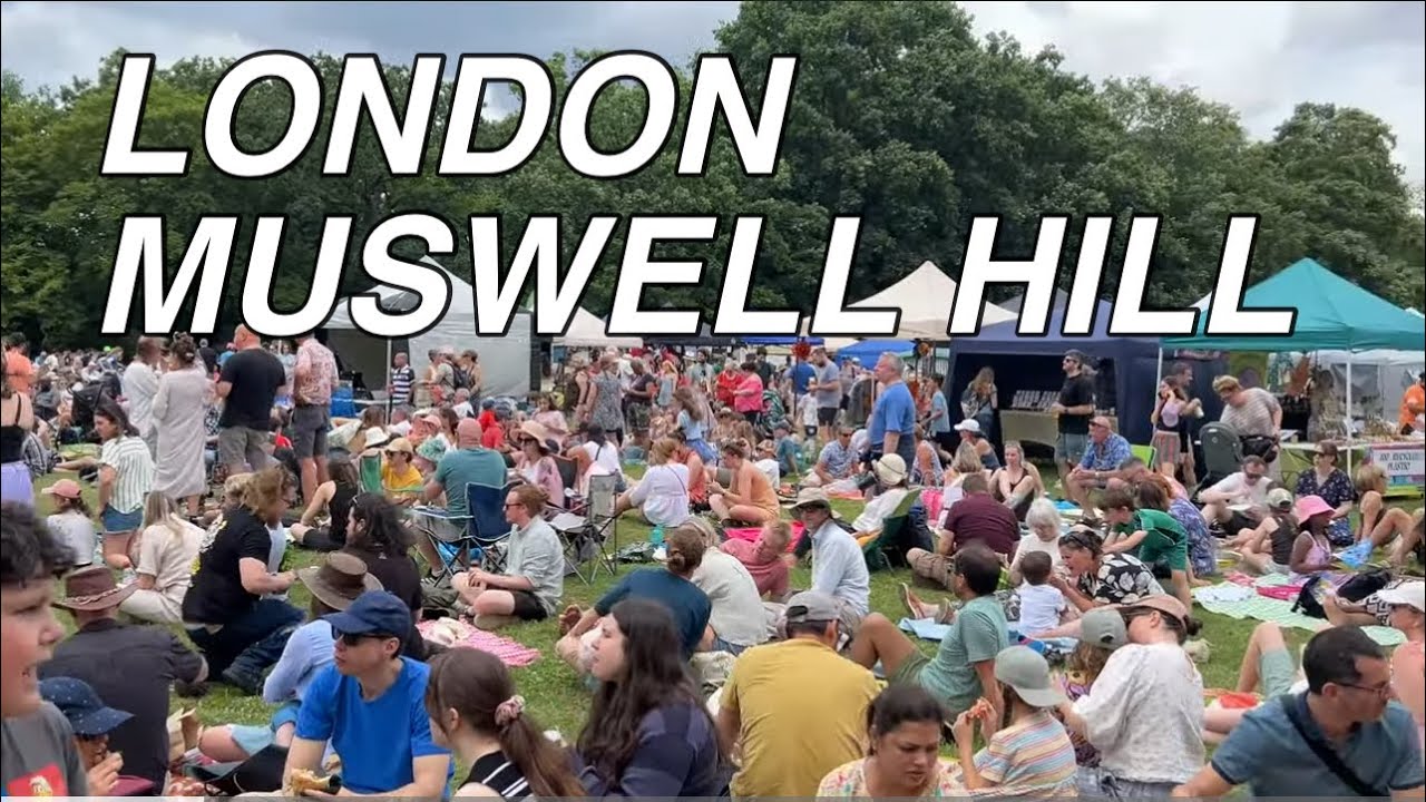 LONDON - MUSWELL HILL ! East Finchley Festival,Alexandra Park Farmers Market, Hornsey Parish Church