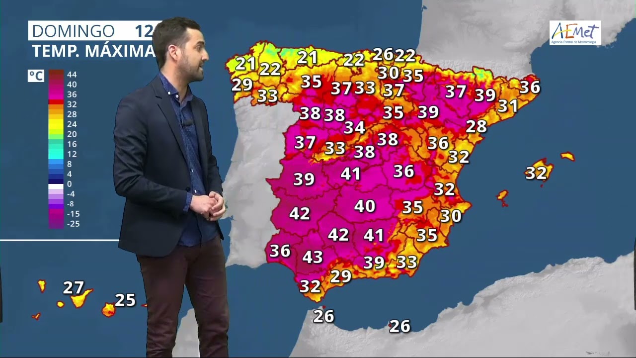 El tiempo de AEMET 10-06-2022