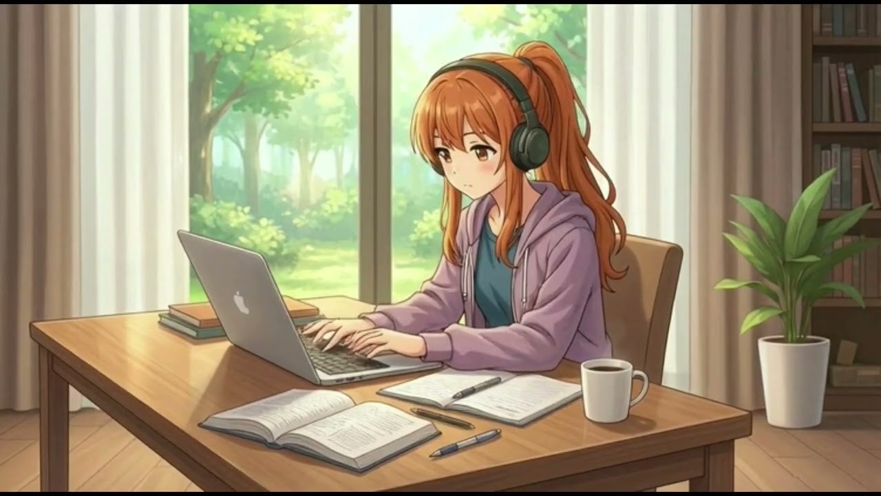 Deep Study 3Hours  Elara Moving Softly Calm Lofi 1