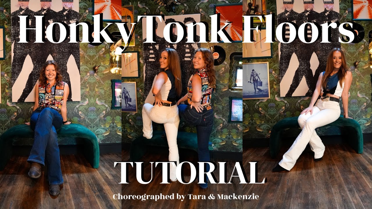HonkyTonk Floors | Line Dance Tutorial