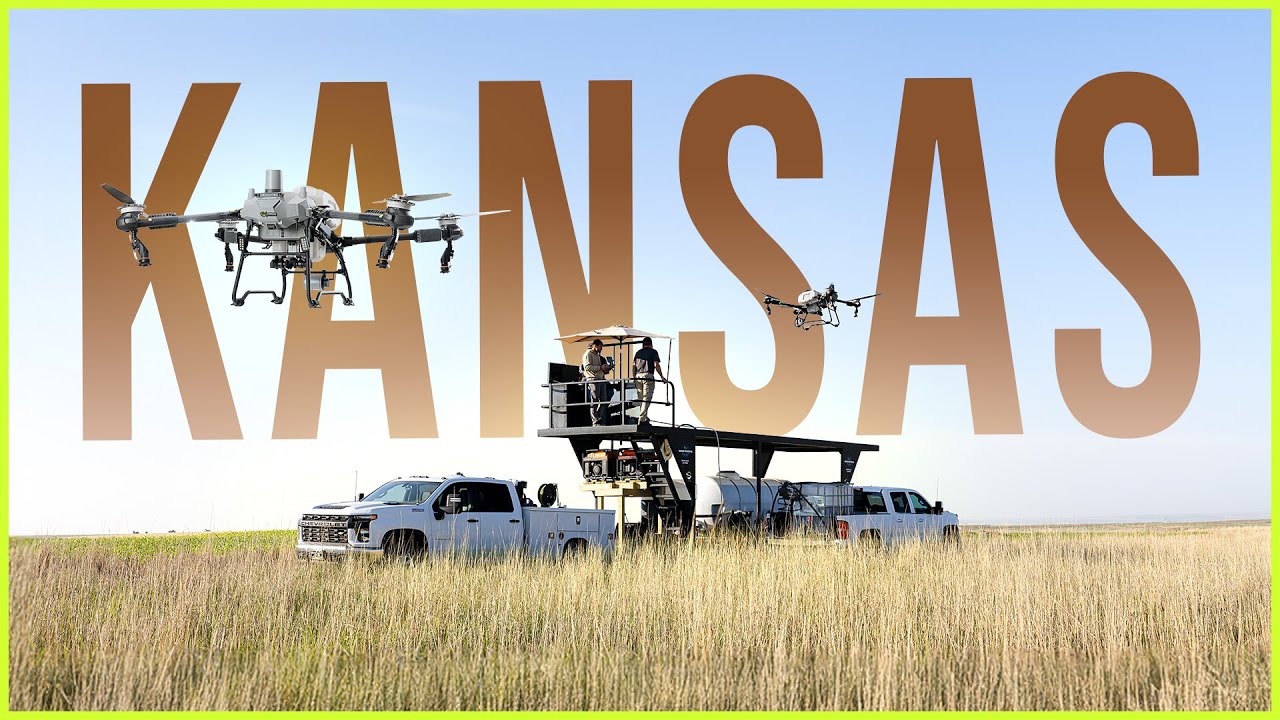 T60X Drones Boost Ground Spray Crew Efficiency!