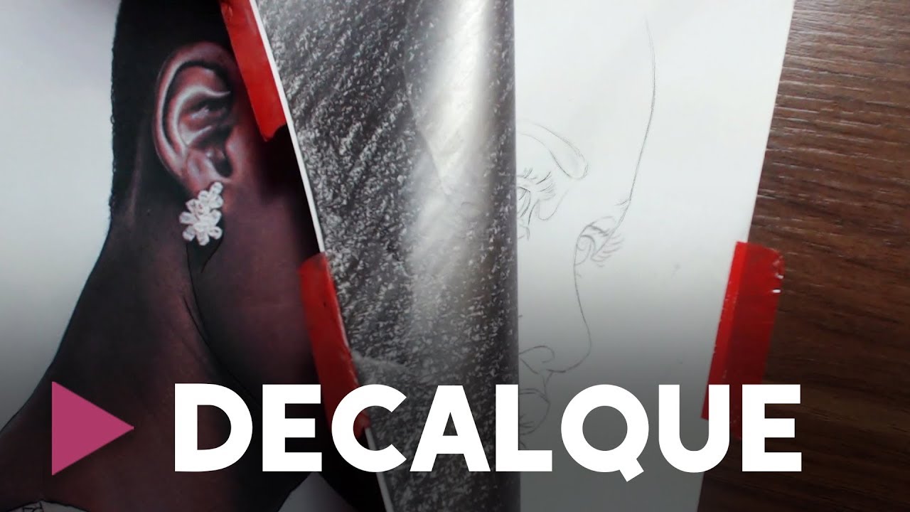 Como fazer esboço usando decalque // CURSO DE DESENHO