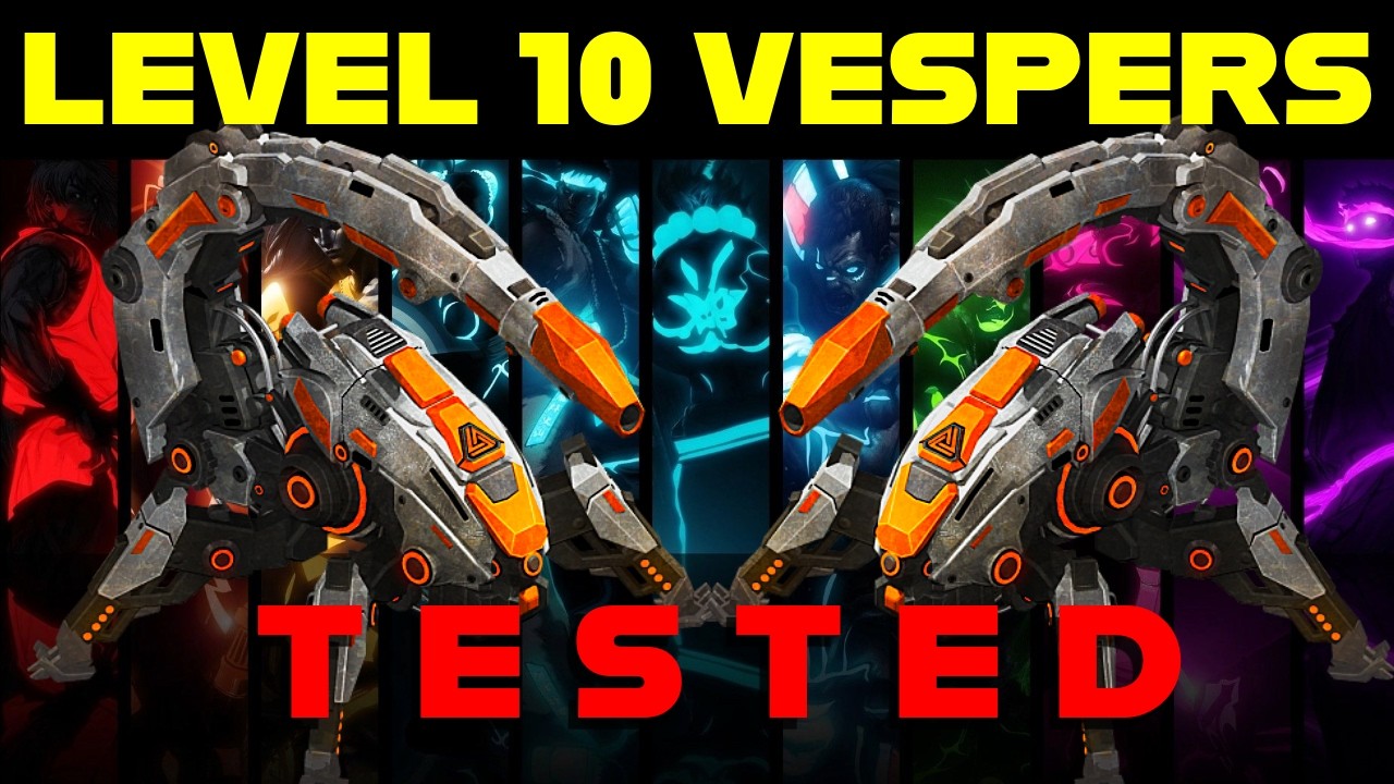 War Commander: level 10 vespers Tested