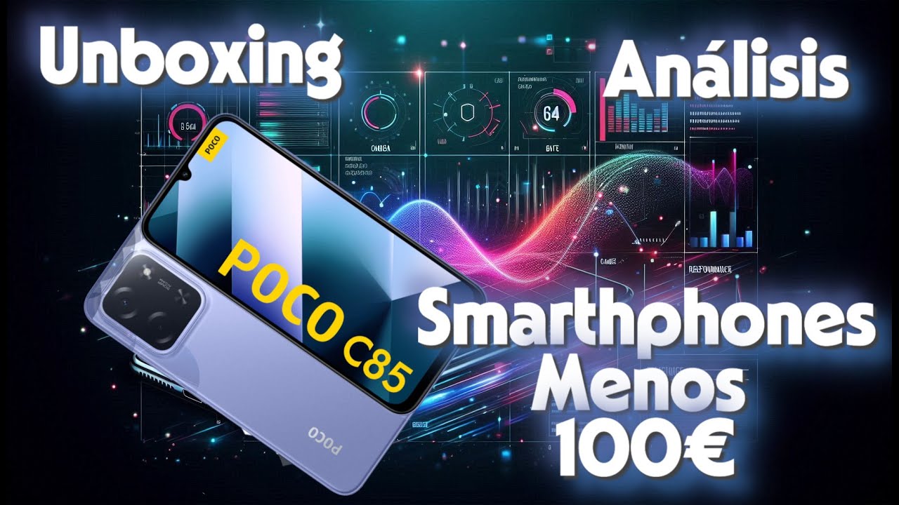 Unboxing y análisis de Xiaomi Poco C85, batería, pruebas fotográficas, gamer, navegación, por 85€