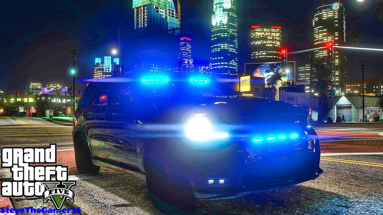 Играю в GTA 5 за ПОЛИЦЕЙСКОГО Gang Unit Patrol🔥🔥|| GTA 5 Lspdfr Mod| 4K