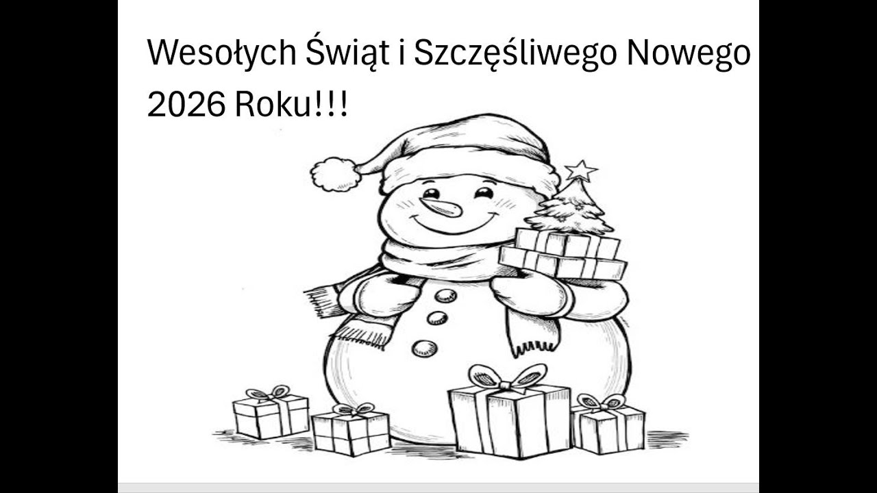 #538 Wesolych swiat oraz.. ,Happy New 2026 Year.  Moje Przesłanie.