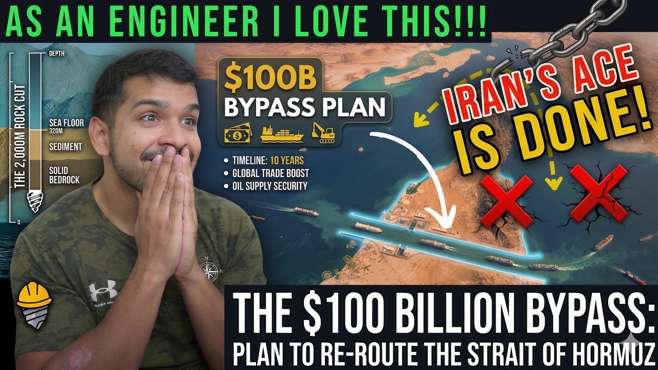 The $100B Plan to Bypass the Strait of Hormuz | CG Reacts