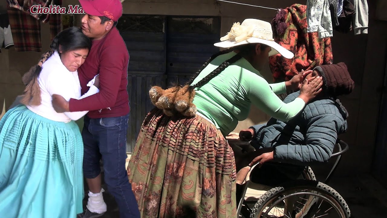 este hombre se hizo pasar por l1s1ado para eng4ñar a su esposa -cholita mamila