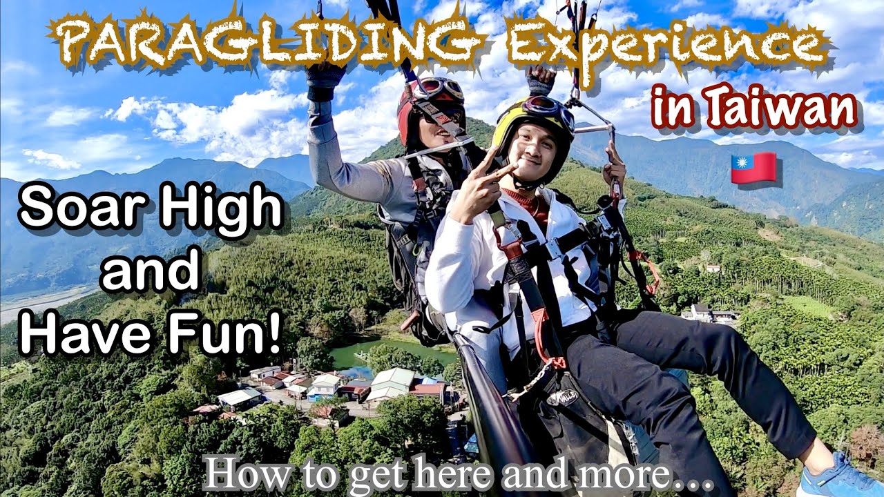 Let’s GO PARAGLIDING in Hualien, Taiwan | iKENvlog