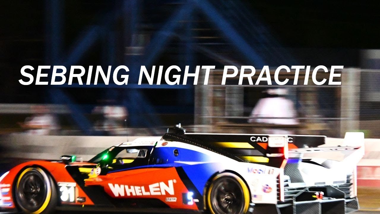 2025 Sebring 12 Hours Night Practice