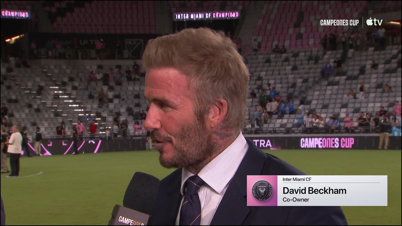 David Beckham Adds Another Trophy! Inter Miami Win Campeones Cup
