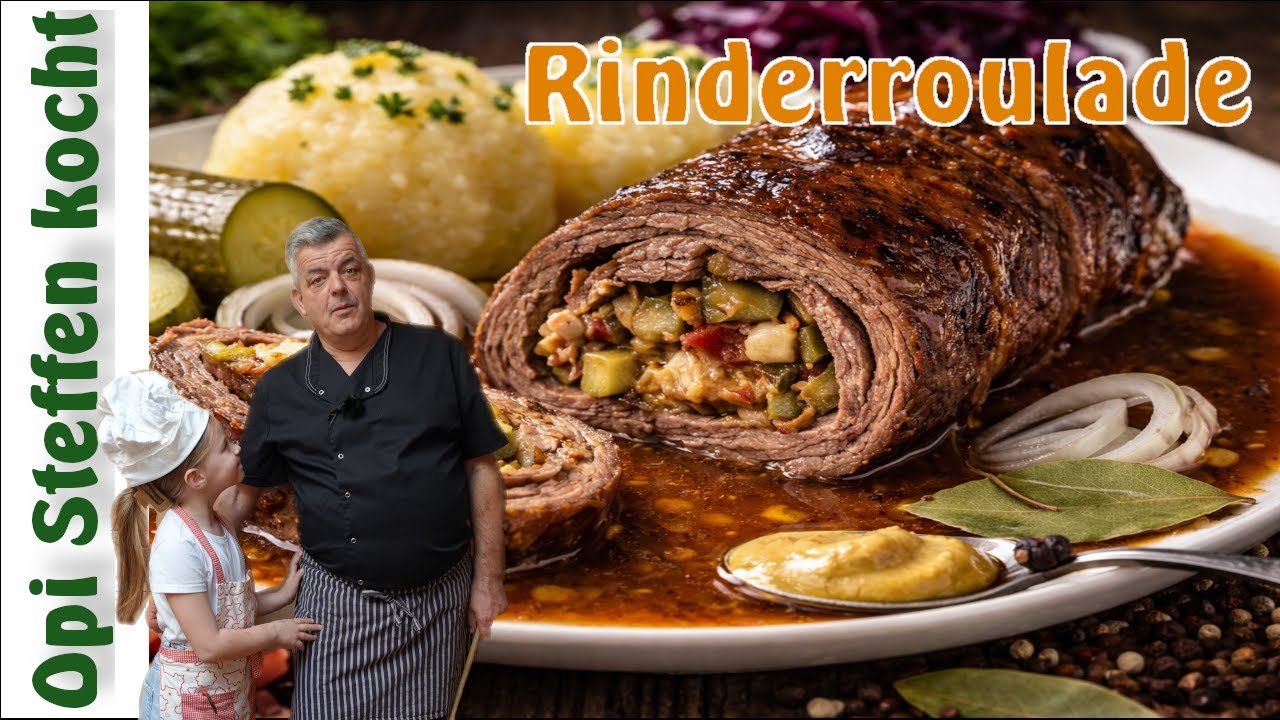 Rinderroulade wie früher – Klassisches Rezept  | Traditionell & Hausgemacht