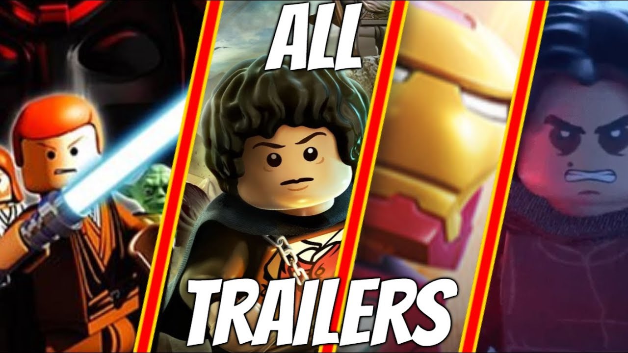 All LEGO Videogames Trailers (2005 - 2020)
