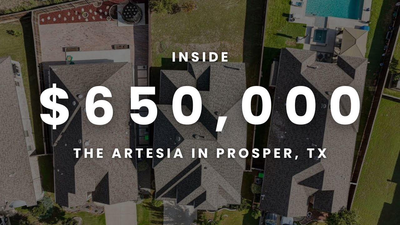 INSIDE: $650K @ Artesia North in Prosper, Texas