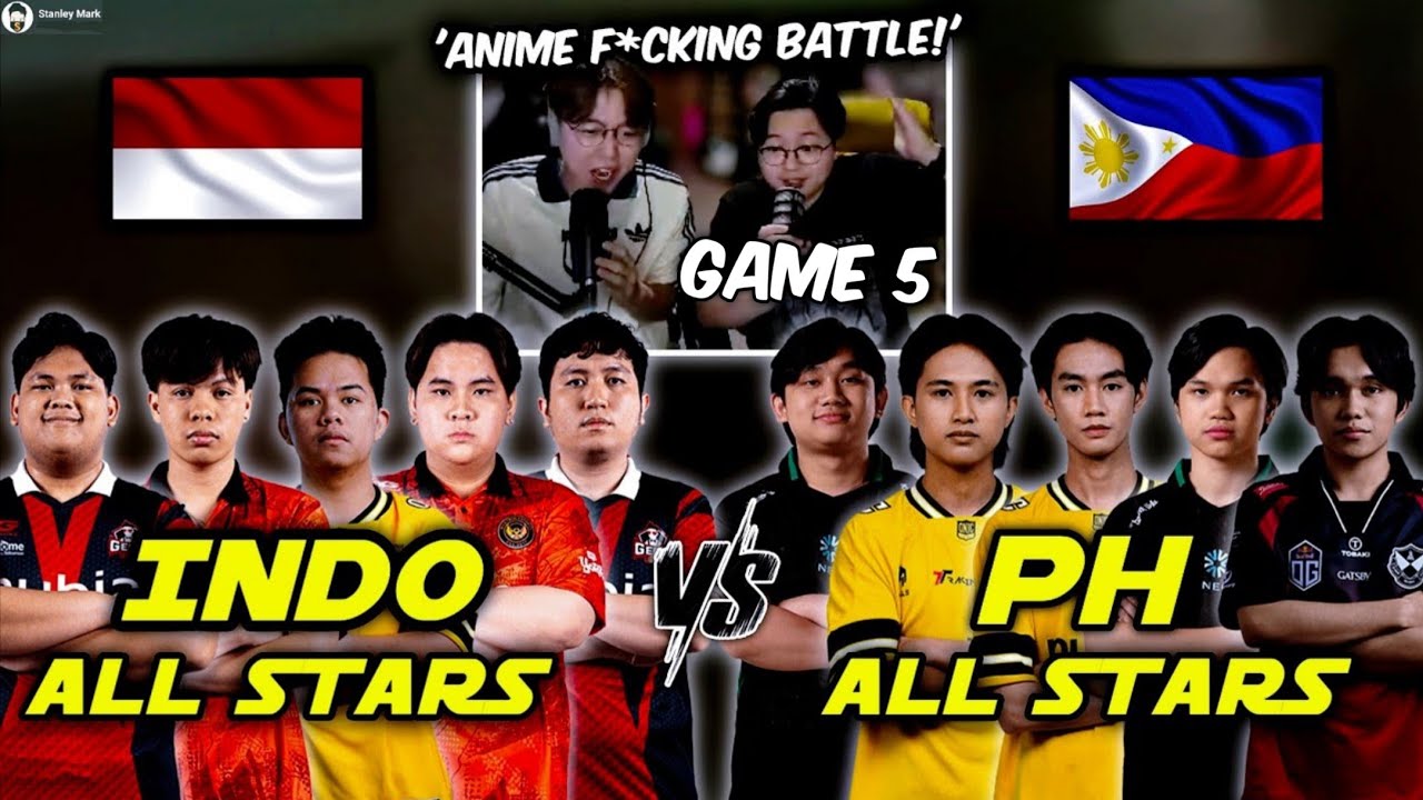 (Игра 5) Супернапряжённая игра между PH All Stars и Indo All Stars! Ведущие: Мирко и Араши 🔥