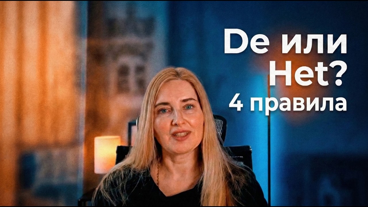 Самый милый артикль. Как работает «Het» в голландском?