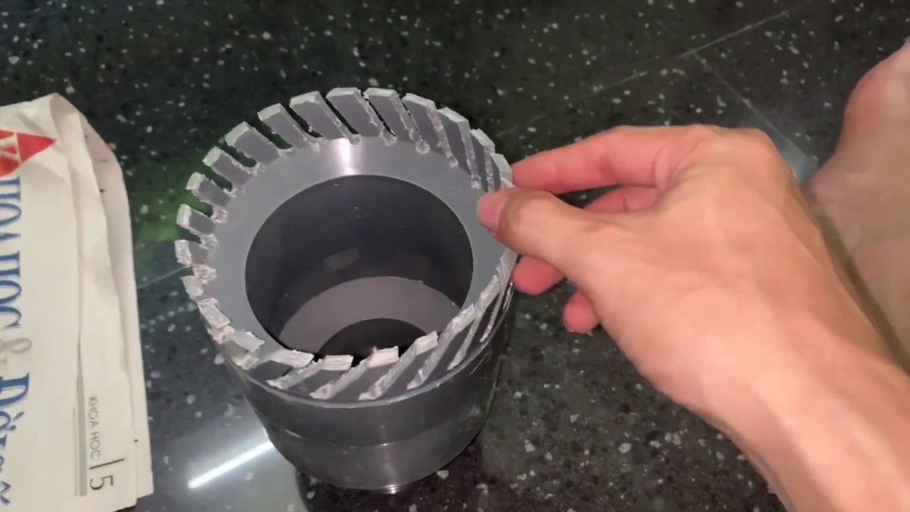 Hướng dẫn làm hút mặt xoay - DIY Floating Skimmer (version 4)