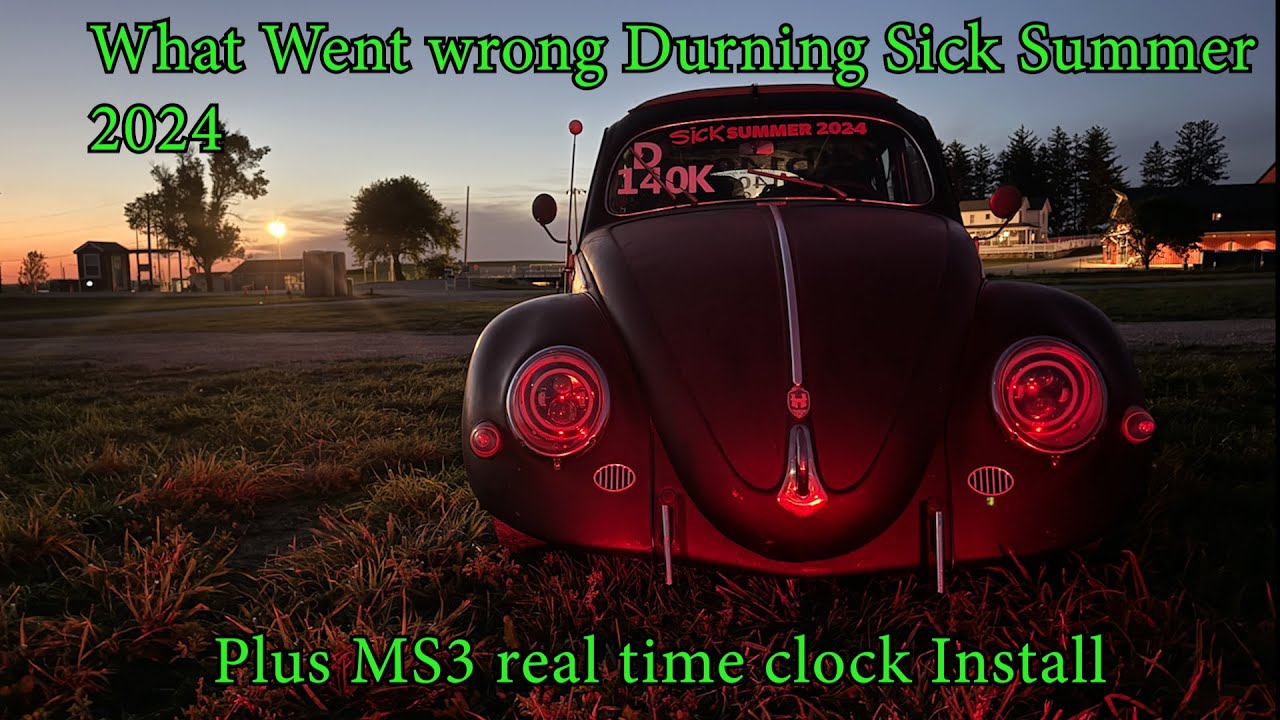 What went wrong At Sick Summer 2024 and MS3 real time clock install