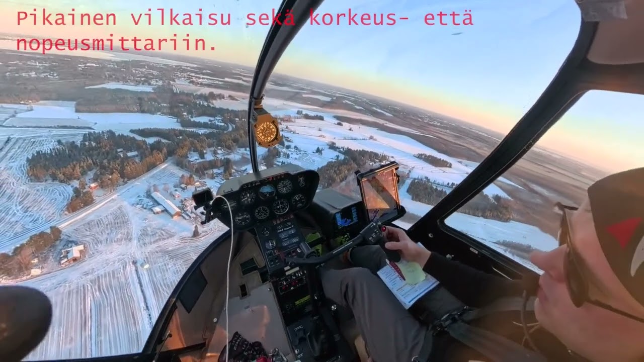 Lähestyminen ja laskeutuminen EFOU kun lennonjohtotorni on kiinni #pilottraining #landing