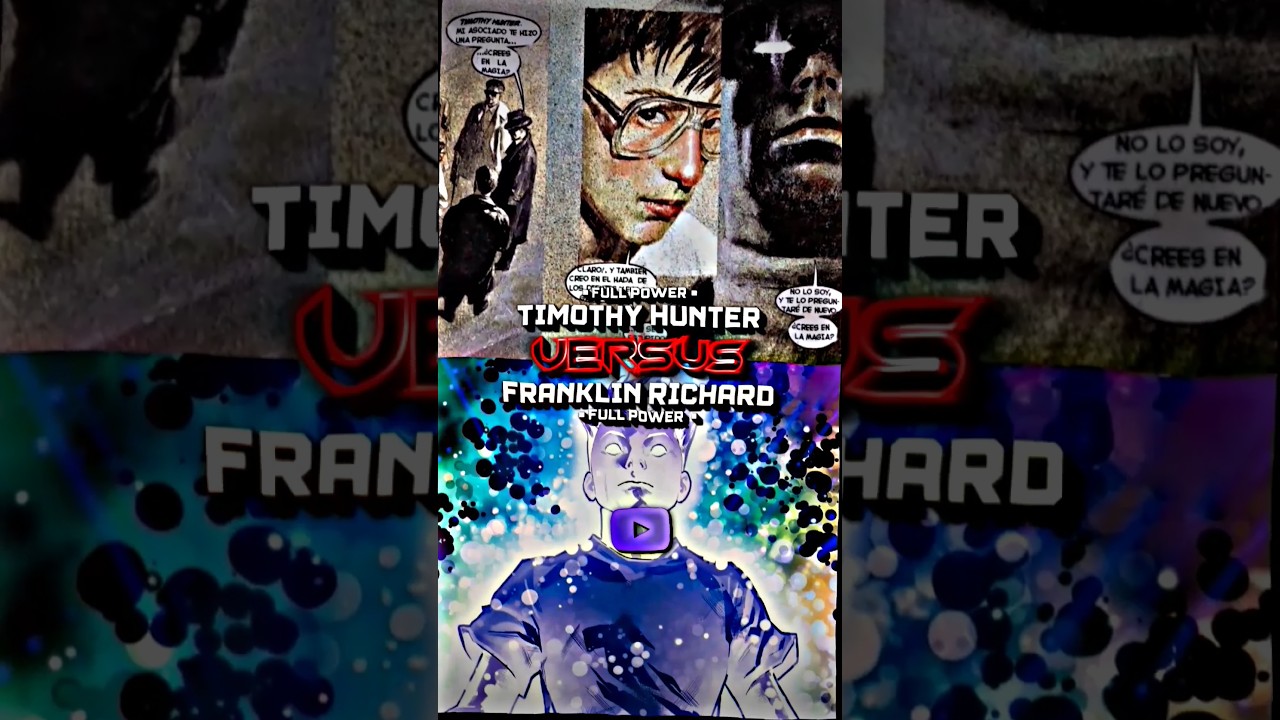 Timothy Hunter Vs Franklin Richards #shorts #dc #marvel #comics