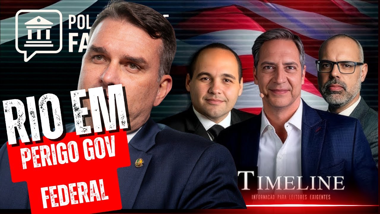 Fl&aacute;vio Bolsonaro Explode: STF, ADPF das Favelas e a Verdade Sobre a Guerra no Rio 121 mortos