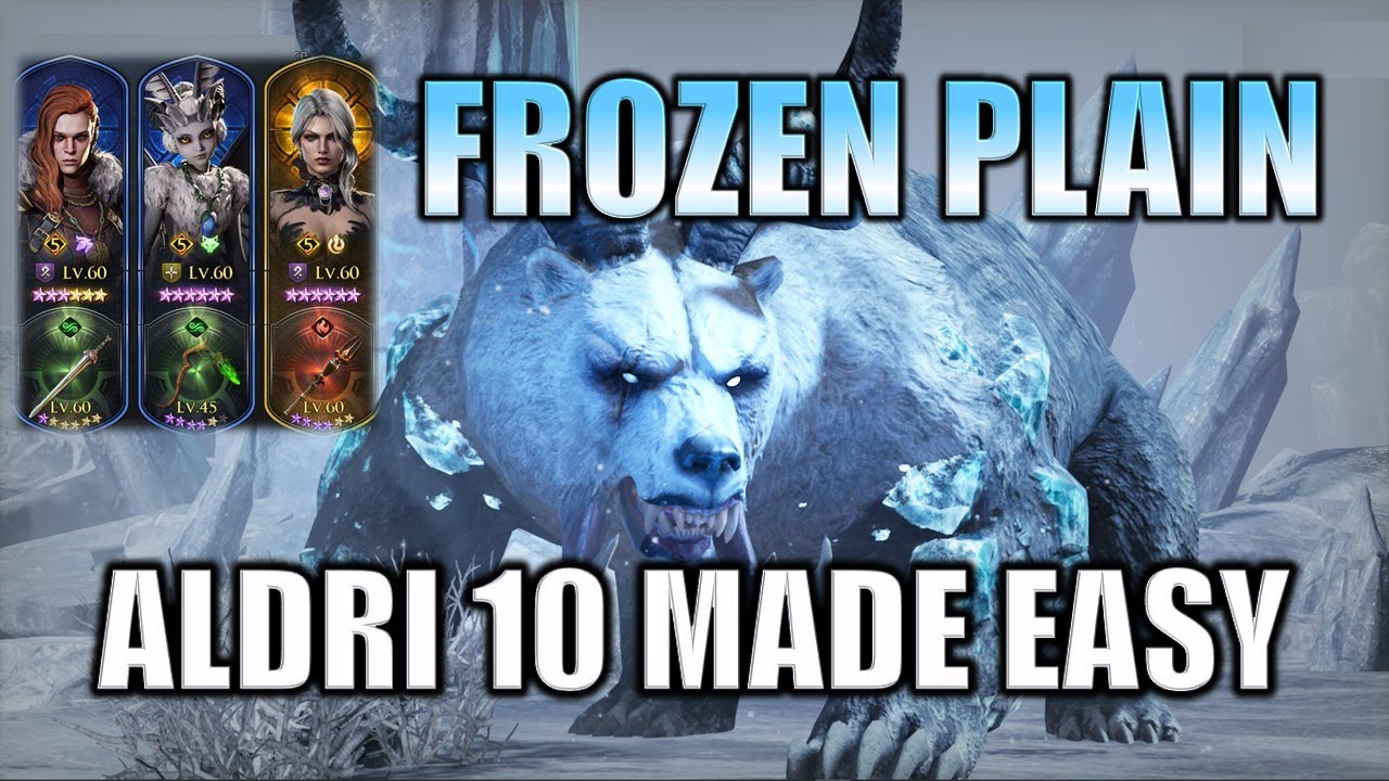 FROZEN PLAIN 10 EASY TEAM | GILROY NOT NEEDED | ALDRI 10 TAKEDOWN! KING ARTHUR LEGENDS RISE #ad