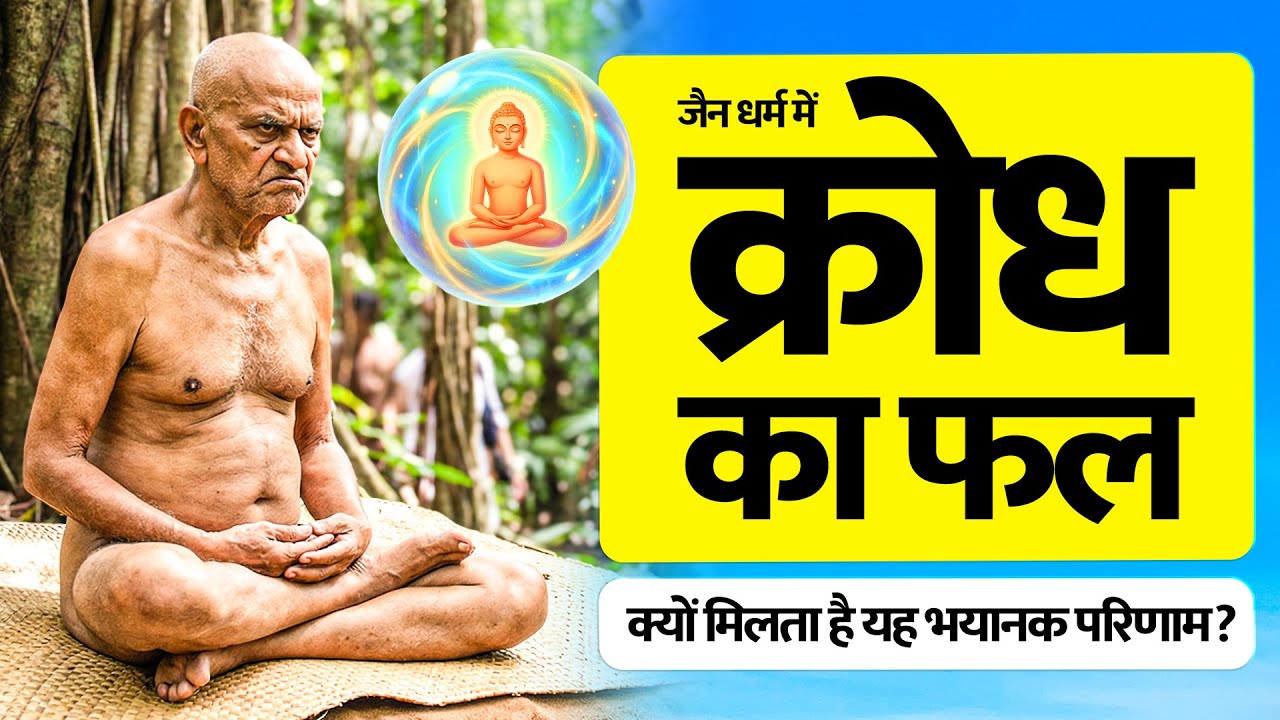 देखिए ये परिणाम मिलता है क्रोध का जैन धर्म में - Result of Anger in jainism full story