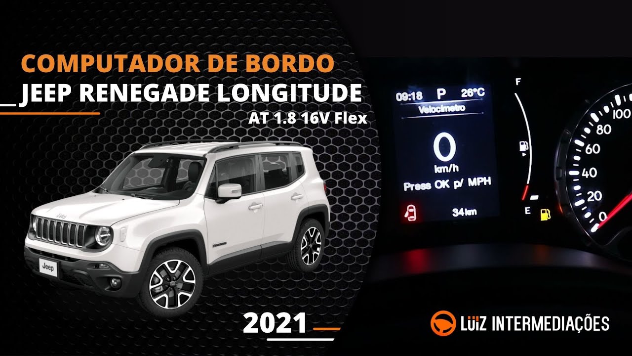 Computador de Bordo | JEEP RENEGADE LONGITUDE AT 1.8 16V FLEX 4P 2021