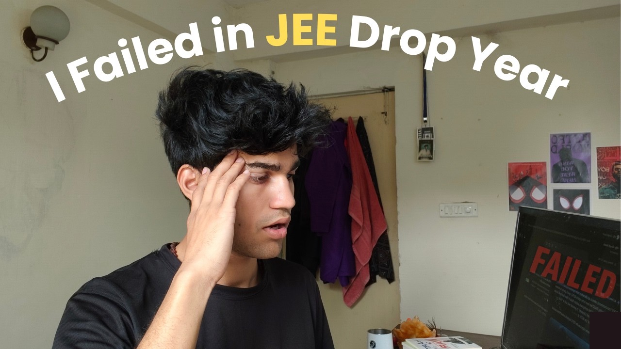 My JEE Drop Year Was a Failure? The Harsh Reality 😭😭😭