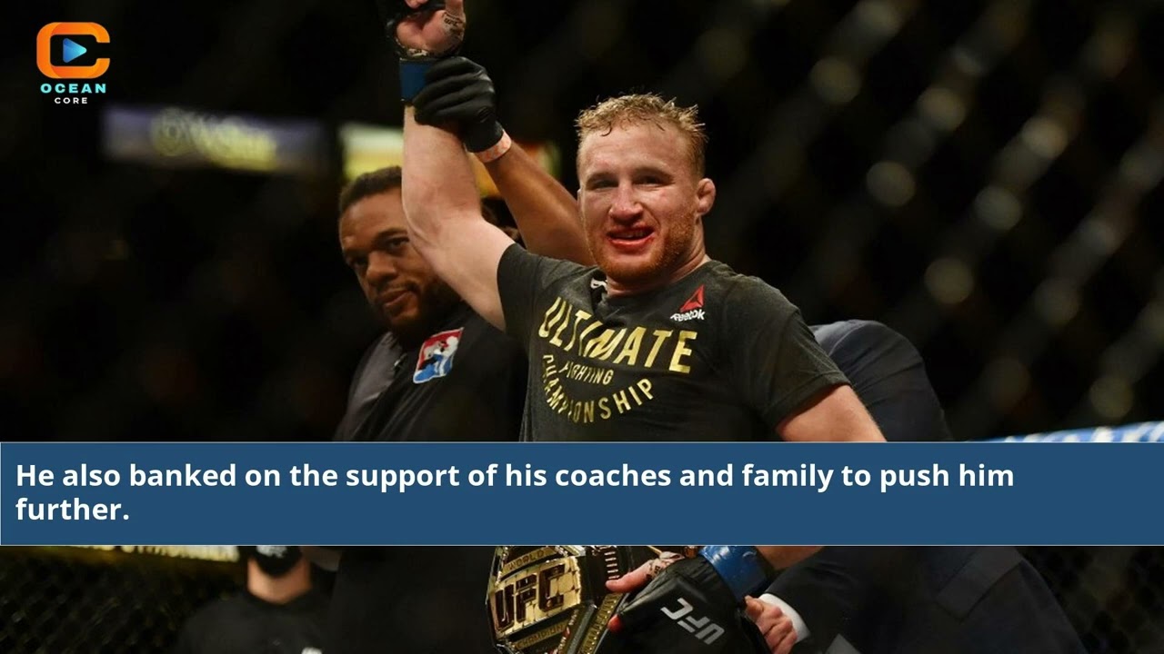 Unleashing the Beast Justin Gaethje's College Wrestling Journey