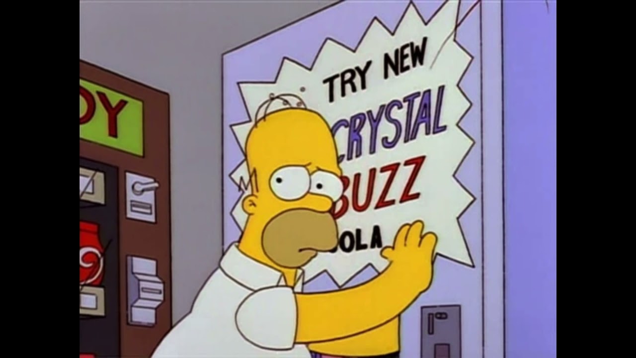 Homer se zasekne v automatu | Simpsonovi